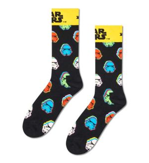 Happy Socks Miesten Sukat, Star Wars Stormtrooper Sock Musta