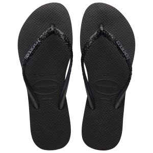 HAVAIANAS Sandaalit Slim Glitter II Musta