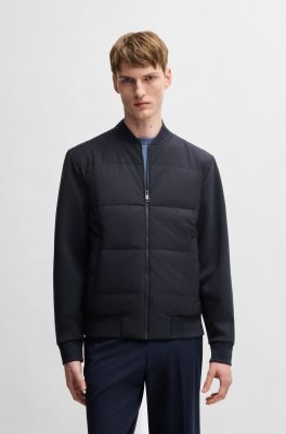 Hugo Boss miesten pusero, H-SKILES HYBRID JACKET Tummansininen