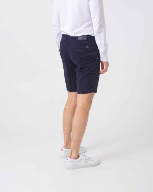 Hugo Boss Miesten Shortsit, SLICE SHORTS STRUCTURE Tummansininen