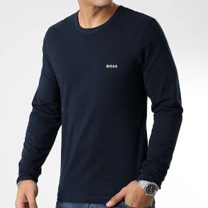 Hugo Boss Miesten T-paita K LS SHIRT CLASSIC Tummansininen