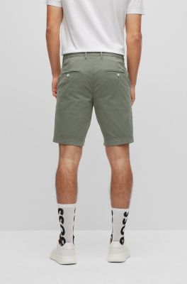 Hugo Boss shortsit, SLICE SHORTS Armeijanvihreä