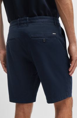 Hugo Boss shortsit, SLICE SHORTS Tummansininen