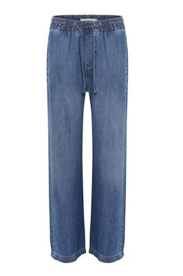 Inwear naisten housut, SOPHINAIW PULLON PANTS Washed Denim