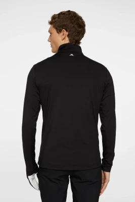 J.Lindeberg miesten paita, TOUR TECH MID LAYER NOS GOLF Musta