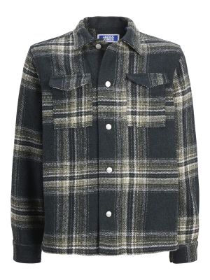 Jack and jones jiunior paita, JORVESTERBRO CHECK OVERSHIRT Harmaa Ruutu