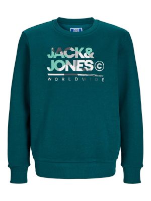 Jack And Jones Junior Lasten Collegepaita, JJLUKE SWEAT CREW NECK JNR Tumma Petrooli