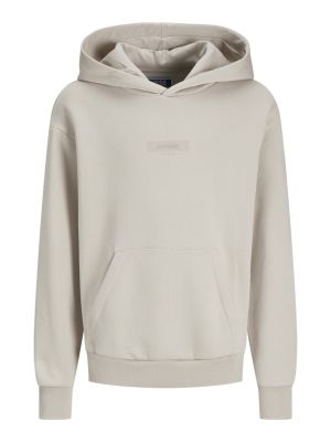 Jack and Jones Junior Lasten Huppari, JJTAKA SWEAT HOOD Beige