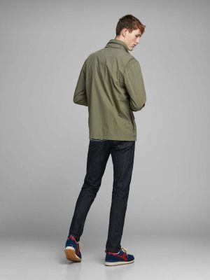 Jack and Jones Miesten Takki, Lee Field Jacket Armeijanvihreä