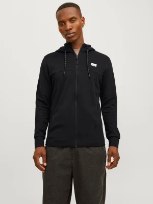 Jack and Jones mieste huppari, JCOAIR SWEAT ZIP HOOD Black