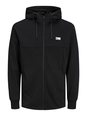 Jack and Jones mieste huppari, JCOAIR SWEAT ZIP HOOD Black