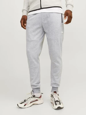 Jack and Jones Miesten Collegehousut JJIWILL JJAIR SWEAT PANTS Light Grey Melange