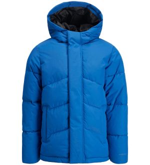 Jack & Jones Junior Lasten Takki, JJWORLD PUFFER JACKET Sininen