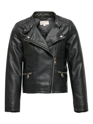 Kids Only keinonahkatakki, KONFREYA FAUX LEATHER BIKER Musta