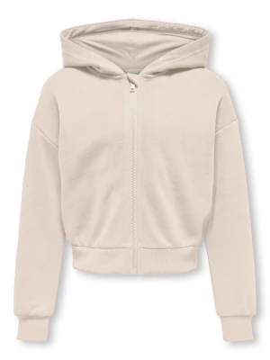 Kids Only Lasten Huppari, KOGFAVE LS ZIP HOOD Beige