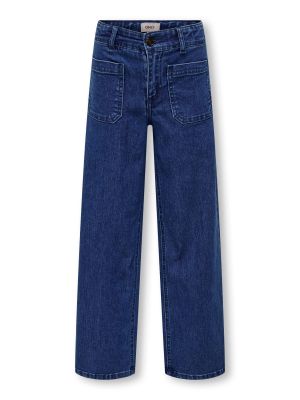 Kids Only Tyttöjen Farkut, KOGSYLVIE WIDE LEG FRONT POCKET Indigo