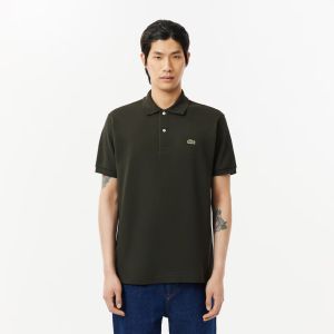 Lacoste Miesten Pikeepaita, ORIGINAL L1212 POLO NOS Armeijanvihreä