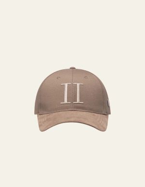 LES DEUX Lippis BASEBALL CAP SUEDE Beige