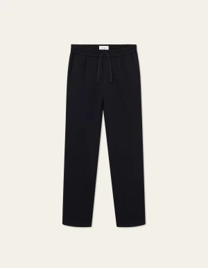 Les Deux miesten housut, PATRICK DRAWSTRING PANT Tummansininen