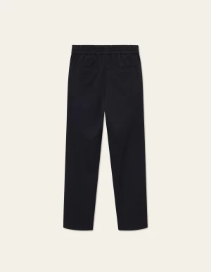 Les Deux miesten housut, PATRICK DRAWSTRING PANT Tummansininen