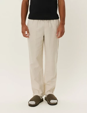 Les Deux miesten housut, PATRICK LINEN PANTS Beige