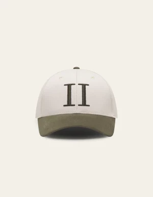 Les Deux miesten lippis, BASEBALL CAP CONTRAST SUEDE 2 Vaalea Beige