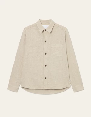 Les Deux miesten paita, HAMILTON OVERSHIRT Hiekka