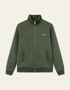 LES DEUX Miesten Takki BALLIER TRACK JACKET Armeijanvihreä