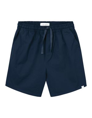 LES DEUX shortsit, OTTO TWILL SHORT Tummansininen