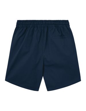 LES DEUX shortsit, OTTO TWILL SHORT Tummansininen