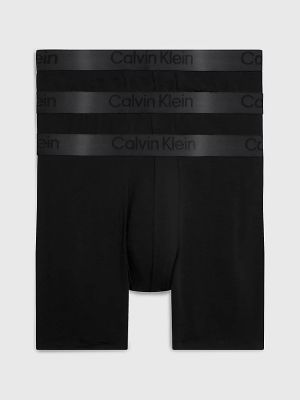 Calvin Klein Miesten Bokserit, LUXORY BOXER BRIEF Musta