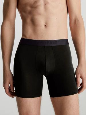 Calvin Klein Miesten Bokserit, LUXORY BOXER BRIEF Musta