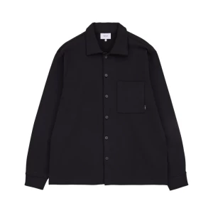 Makia miesten overshirt, PROCESS OVERSHIRT  Musta