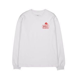 Makia, Miesten Paita, Hello Long Sleeve Valkoinen