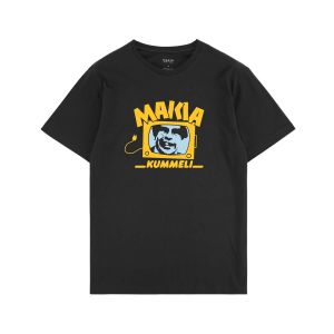 Makia Miesten T-Paita, KYLLÄ LÄHTEE T-SHIRT Musta