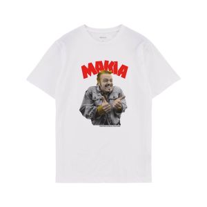 Makia Miesten T-Paita, NÄSÄ T-SHIRT Valkoinen