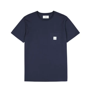 Makia Miesten T-paita, Square Pocket T-Shirt Tummansininen