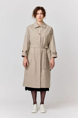 Makia naisten trenssi, OLIVIA TRENCH Vaalea Beige