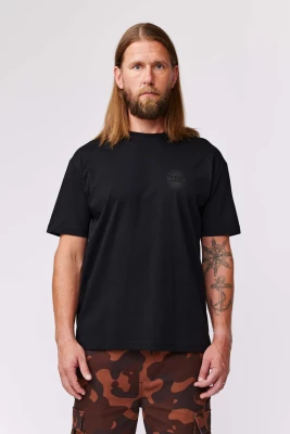 Makia Unisex T-Paita, KAAMOS T-SHIRT Musta