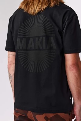 Makia Unisex T-Paita, KAAMOS T-SHIRT Musta