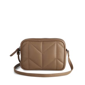 Markberg Naisten Nahkalaukku PERNILLA CROSSBODY BAG Vaalea Beige