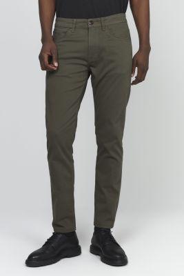 Matinique Miesten Housut  PETE 5-POCKET Olive Night