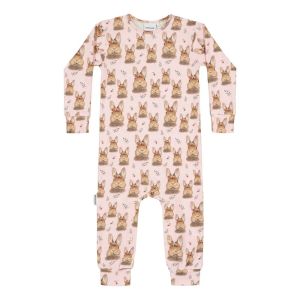 Metsola Lasten Yöpuku, FAIRYTALE ROSE ONESIE Pinkki Kuosi