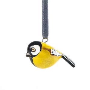 Mifuko Koriste, Wooden ornament | Great tit 