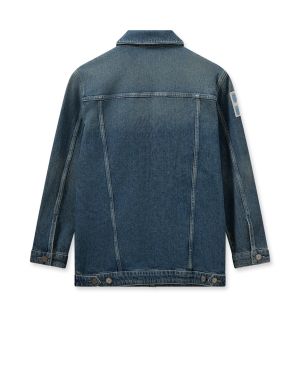 Mos Mosh Naisten Farkkutakki, MMBaylee Mondra Jacket Indigo