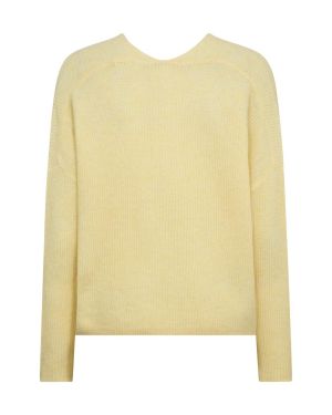 Mos Mosh neule, THORA V-NECK KNIT Keltainen