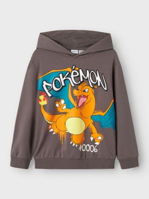 Name It lasten college, NKMONDIE POKEMON REG SWEAT Harmaa