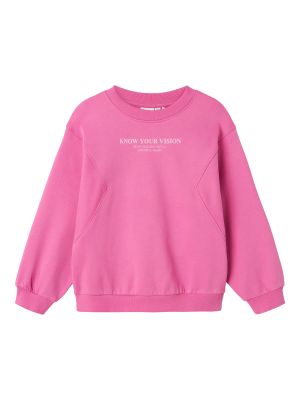 Name It Lasten Collegepaita, NKFNAKONNI LS RLX SWEAT Pinkki