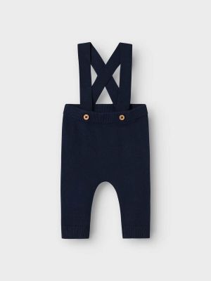 Name It lasten haalarit, NBMRASOMME KNIT OVERALLS Tummansininen