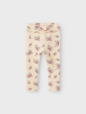 Name It lasten housut, NBFRLINE M PANT Beige Kuosi